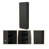 Virginia Double Door Storage Cabinet, Five Shelves B128P148831