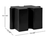 Puzzle Art Side Table, Modular Concave Edge MGO Table - Buy Singles or Combine for Custom Layouts, N770P347932B