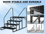 Swimming Pool Ladder above Ground, RV Steps with Handrail, Heavy Duty Pool Step Hot Tub Steps, 660 98939982
