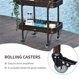 Camping CartGrill CartOutdoor Bar Cart 71704294