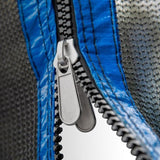 12FT Trampoline for Adults & Kids with Basketball Hoop, Outdoor Trampolines w/Ladder and Safety W28550119