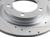 Front Drilled & Slotted Disc Brake Rotor fit for Toyota Land Cruiser 2016-21 S-31482 95002595