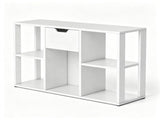 Cube Bookcase with Storage Drawer, Engineered Wood Open Cubby Organizer, 330 LBS Total Capacity 81842129