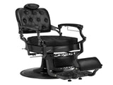 Heavy Duty Vintage Recline Barber Chair Hydraulic with Headrest, Supports up to 550lbs & 30727793