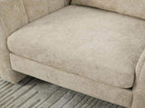 31.3"W Tufted Pumpkin-Shape Accent Chair,Comfy Upholstered Reading Chair,Chenille Armchair for W3189P538192