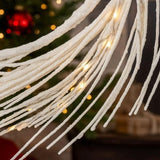 24 Inch Christmas Wreath with LED Lights Battery Operated Front Door Decorations for Indoor Outdoor 55181959