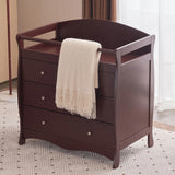Brown painted surface MDF three-layer drawer 90.5*58*92cm children's wooden bed with safety belt and 36996880