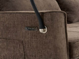 56.9" Loveseat Sofa Pull-out Sofa Bed Sleeper Sofa with a Reversible Backrest Cushion, Side Pockets, N719P208853D