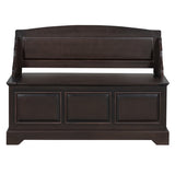 TREXM Shoe Bench, Retro Shoe Bench with Safe Soft-Close Devices, Chest with Hidden N715P198568L