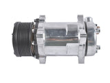 A/C Compressor w/ Clutch Replacement for Sanden 508 Style 8-Groove Serpentine Belt HC5002C 20913760