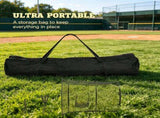 Softball & Baseball Net with Strike Zone Tee Caddy And Portable Carry Bag Pitching Hitting Training 06232030