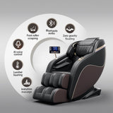 "Luxury Meets Technology! Zero Gravity Massage Chair with SL-Track, Shiatsu, Heated Back & Calves, W3327P296152