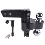 Adjustable Trailer Hitch, Fits 2" Receiver, 6-Inch Drop/Rise Aluminum Drop Hitch 82685634