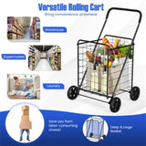 Medium folding shopping cart 65703376