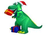 6 Feet Christmas Inflatable Dinosaur Christmas Decoration 41119757