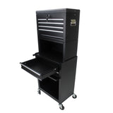 High Capacity Rolling Tool Chest with Wheels and Drawers, 6-Drawer Tool Storage Cabinet--BLACK 71777023