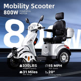 ZNTS ELECTRIC MOBILITY SCOOTER WITH BIG SIZE ,HIGH POWER W1171P182288