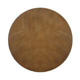 ZNTS 32inch Wood Round Coffee Table for Living Room,Mid Century Farmhouse Circle Wooden Coffee Tables for 05049710