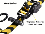 (Genuine) Telescopic Ratchet Rope (Set of 2) -1 inch X 119 inches (1155 pounds breaking strength) 34821292