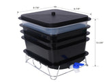 Worm Farm Composting Bin, 4 Tray Worm Compost Bin- for Recycling Food Waste at Home 31116453