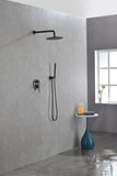 Shower System, Wall Mounted Shower Faucet Set for Bathroom with High Pressure 10
