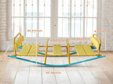 Kindergarten Children Outdoor Rocking Horse Outdoor Park Playground Equipment Double Or Triple W1408P280673