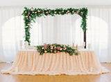 7.2FT Wooden Wedding Arch, Square Wood Arch Wedding Arbor Backdrop Stand for Indoor Outdoor Ceremony 28767367