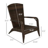 Outdoor Rattan Fire Pit Chairs 87010538