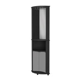Lisbon Kitchen Island, 3-Tier Shelf and Large Workstation B128P148733