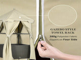 Outdoor Towel Rack/Storage Cabinets/Lockers/rolling wardrobe 04963410