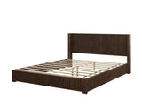 Solid Wood Platform Bed Frame with Headboard, No Box Spring Needed, Floor-standing bed, Easy 84080248