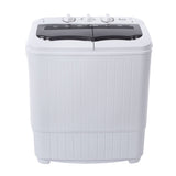 ZNTS XPB35-ZK35 14.3lbs Semi-automatic Gray Cover Washing Machine 85440975