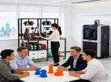 Double 3D Printer Stand with Filament Storage, Heavy-Duty Metal Frame Dual 3D Printer Table 30529476