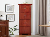 4-Tier 72" Corner Kitchen Pantry Storage Cabinet with 8 Doors Tall Storage Cabinet, Corner Cabinet W2275P269082