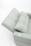 Futon Chair Bed Convertible Chair 3-in-1 Pull Out Sleeper Chair Beds with USB Ports, Wear-resistant W1829121813