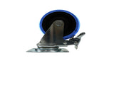Foldable Platform Push Hand Truck Cart, 880 lbs. Weight Capacity, 2 Swivel Brake Wheels W2916P210410