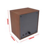 Wooden 3 Automatic Watch Winder, Black Walnut Grain Super Quiet Rotating Box Shaker, 4 Rotation 87862811