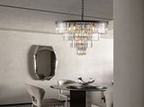 (Same as W1340P188542/L5007-600-B) 24" Contemporary Crystal Moderns Crystal Ceiling W1340P189317