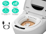 Electric Sitz Bath for Women Postpartum Care & Men Prostate Care, Dual Spraying Nozzles 3-Level 77866437