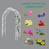 Metal Garden Assemble Freely with 8 Styles Garden Arbor Trellis Climbing Plants Support Rose W158681140