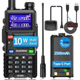 BAOFENG UV-5RH 10w GMRS Ham Radio with Long Range Walkie Talkies, Multifunctional Use, USB-C 76214788