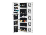 Non Full Mirror Wooden Wall Mounted Mirror Cabinet With Photo Frame, Multi-Layer And Jewelry 72460941