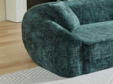 87-inch Curved Convertible Sofa Recliner, 2-in-1 Fold-Out Sofa Bed, with Pull-Out Base and Deep Seat W3505P465317