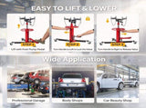 Transmission Jack, 1660 lbs 3/4-TonHydraulic 2-Stage High Lift Vertical Telescoping Floor Jack 12599906