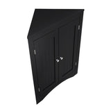 sideboard cabinet,corner cabinet,Bathroom Floor Corner Cabinet with Doors and Shelves, Kitchen, W1781108565