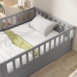 Twin Size Floor, integral construction with super high security barrier, door, children's floor W1858P164941
