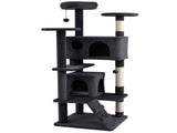 52" Tall Cat Tree Tower with Perches & Condos, Multi-Cat Playground with Scratching Posts 73738859