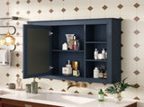35'' x 27.5'' Medicine Cabinet, Wall Mounted Bathroom Storage Cabinet, Modern Bathroom Wall Cabinet WF322917AAC