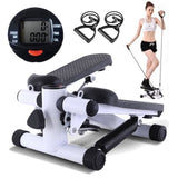 ZNTS Fitness Step Air Stair Climber Stepper Exercise Machine New Equipment with Resistance Bands and LCD 25892248