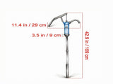 Lever-Action Barrel Pump, 9.5 oz/Stroke Hand Operated Drum Pump for 5-55 Gallon Drums 81989293